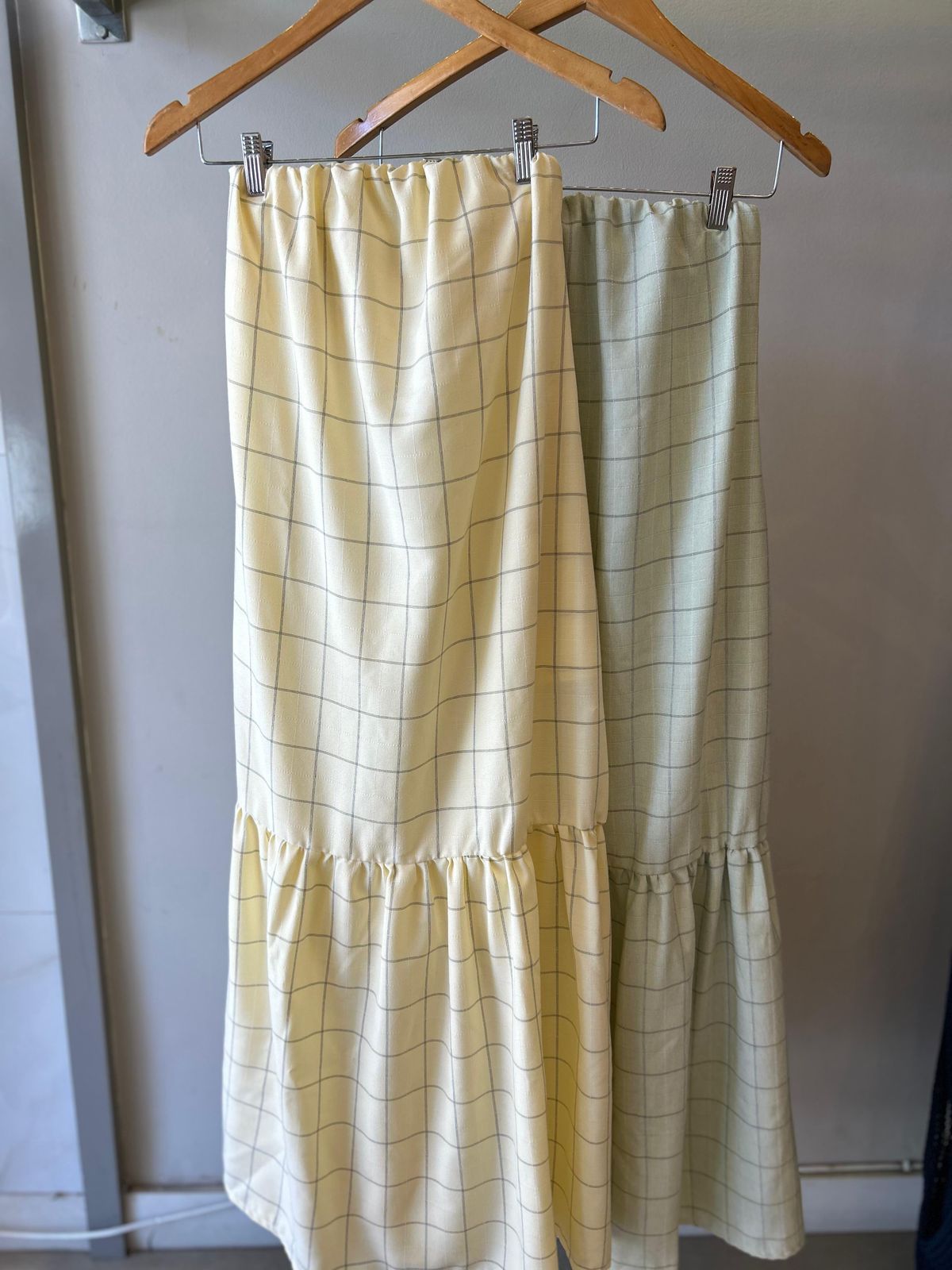 VESTIDO AMPLO XADREZ