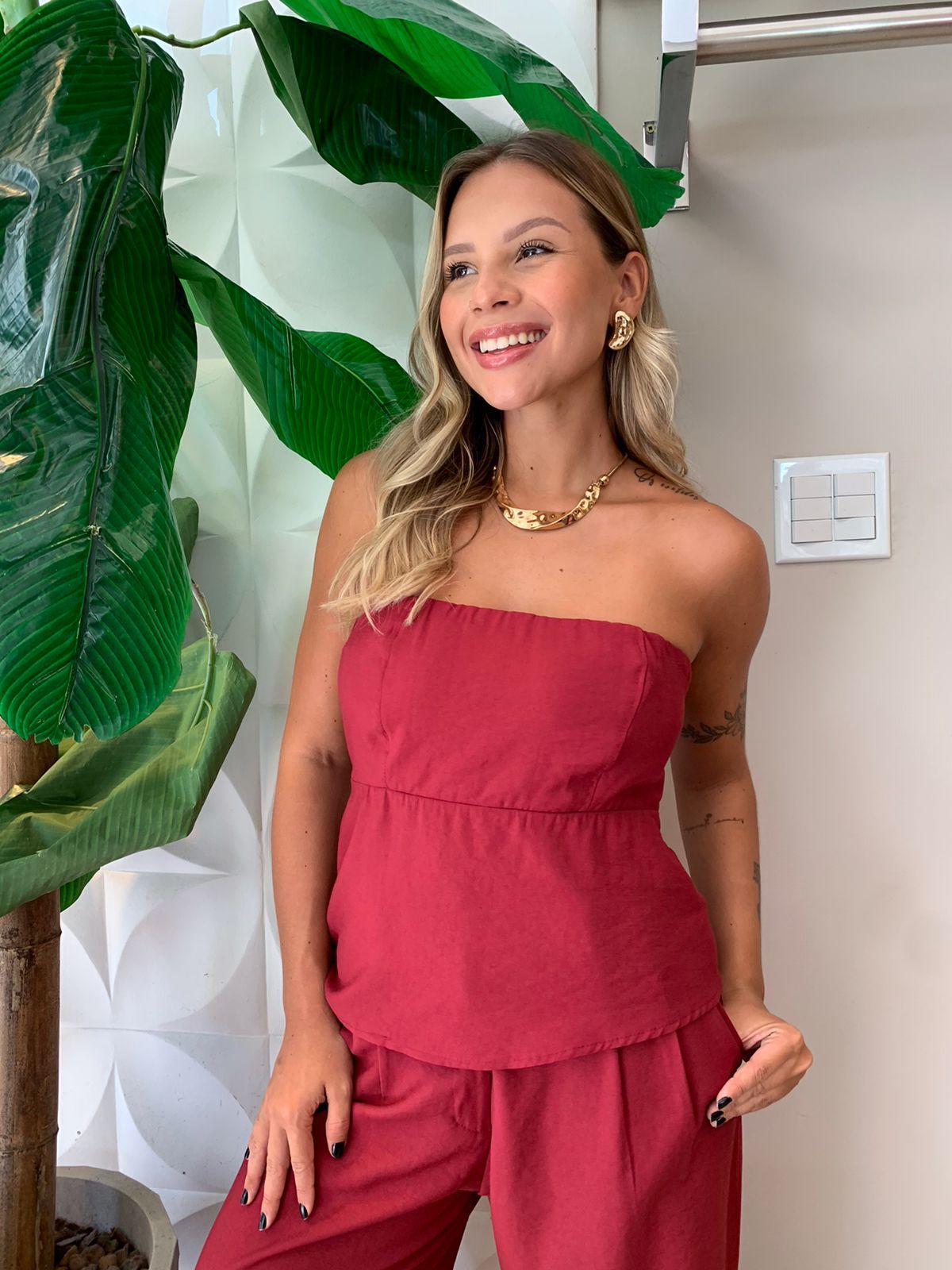 BLUSA TOP TMC